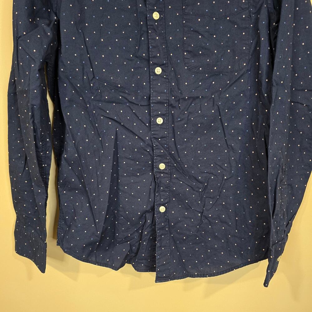 Men's American Eagle Blue Long Sleeve Button Down Shirt | Size Small - Picture 4 of 9